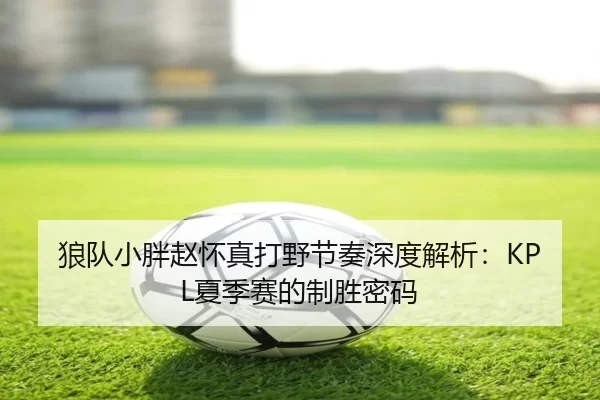狼队小胖赵怀真打野节奏深度解析：KPL夏季赛的制胜密码