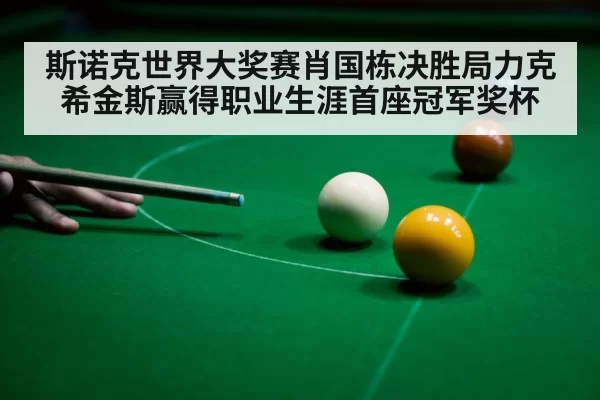 斯诺克世界大奖赛肖国栋决胜局力克希金斯赢得职业生涯首座冠军奖杯