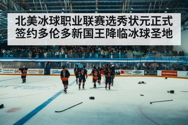北美冰球职业联赛选秀状元正式签约多伦多新国王降临冰球圣地
